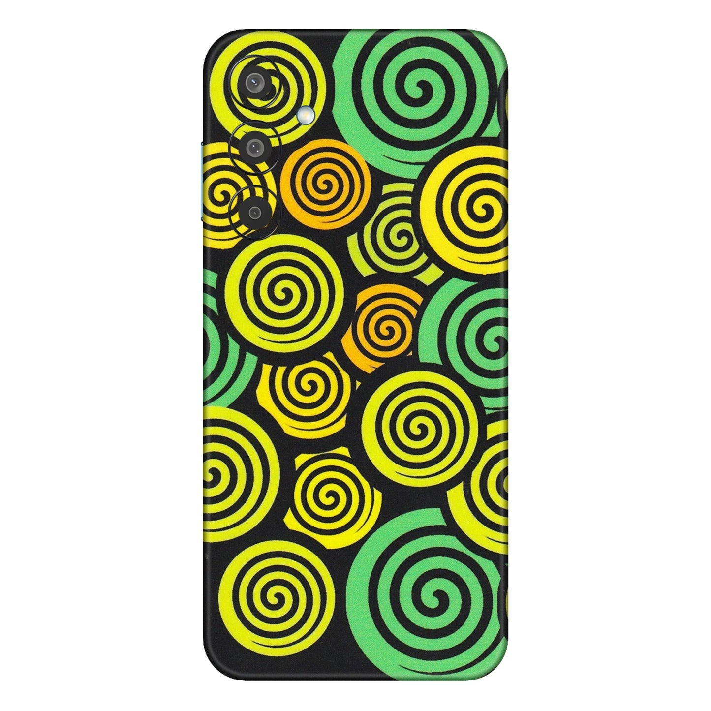 Samsung M/F/Note/Flip and C Phone Skins (All Models) - Crazy Spiral - Matte Finish (M-91) Samsung Galaxy M35 (5G)