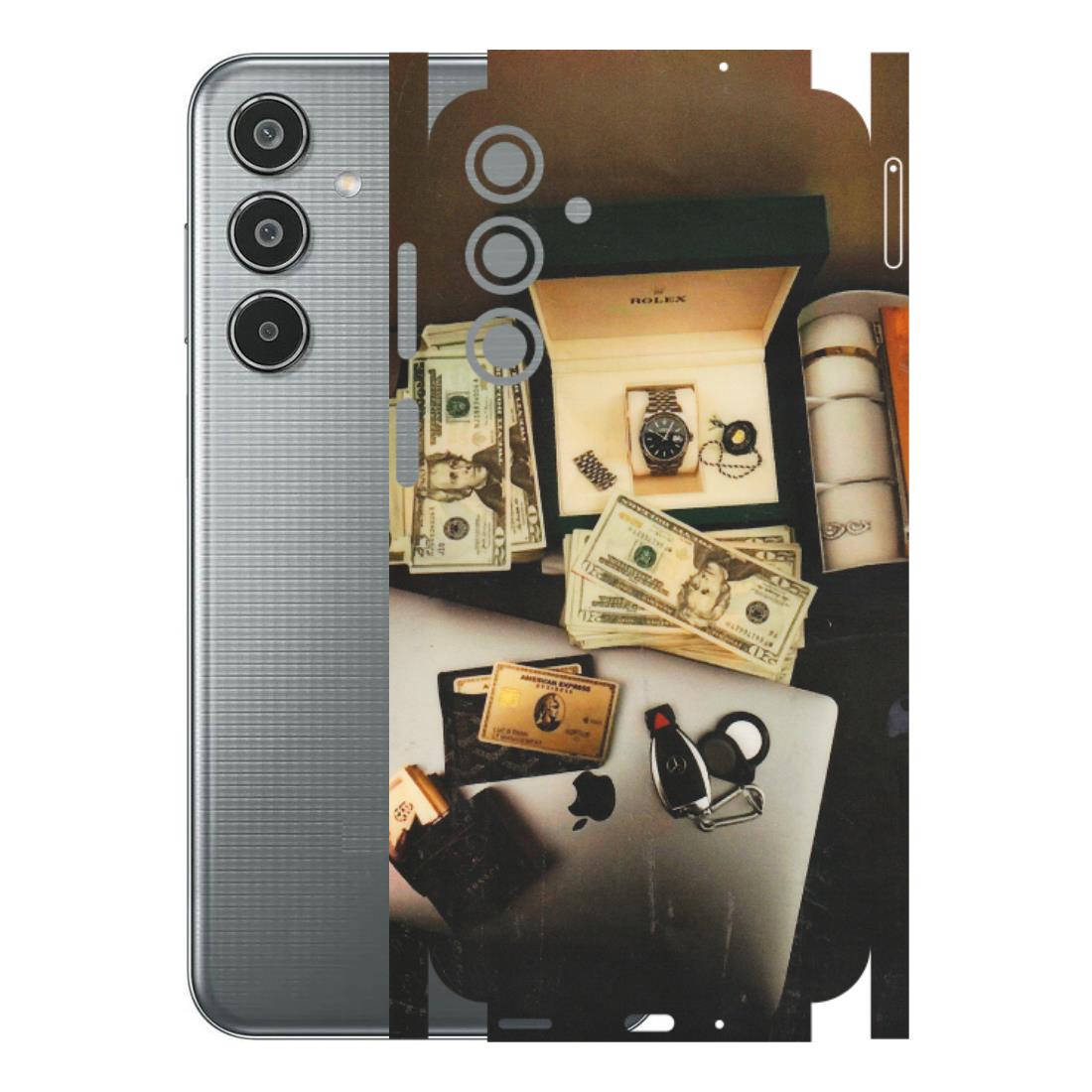 Samsung M/F/Note/Flip and C Phone Skins (All Models) - Luxury Lifestyle - Transparent Finish (T-11) Samsung Galaxy M35 (5G)