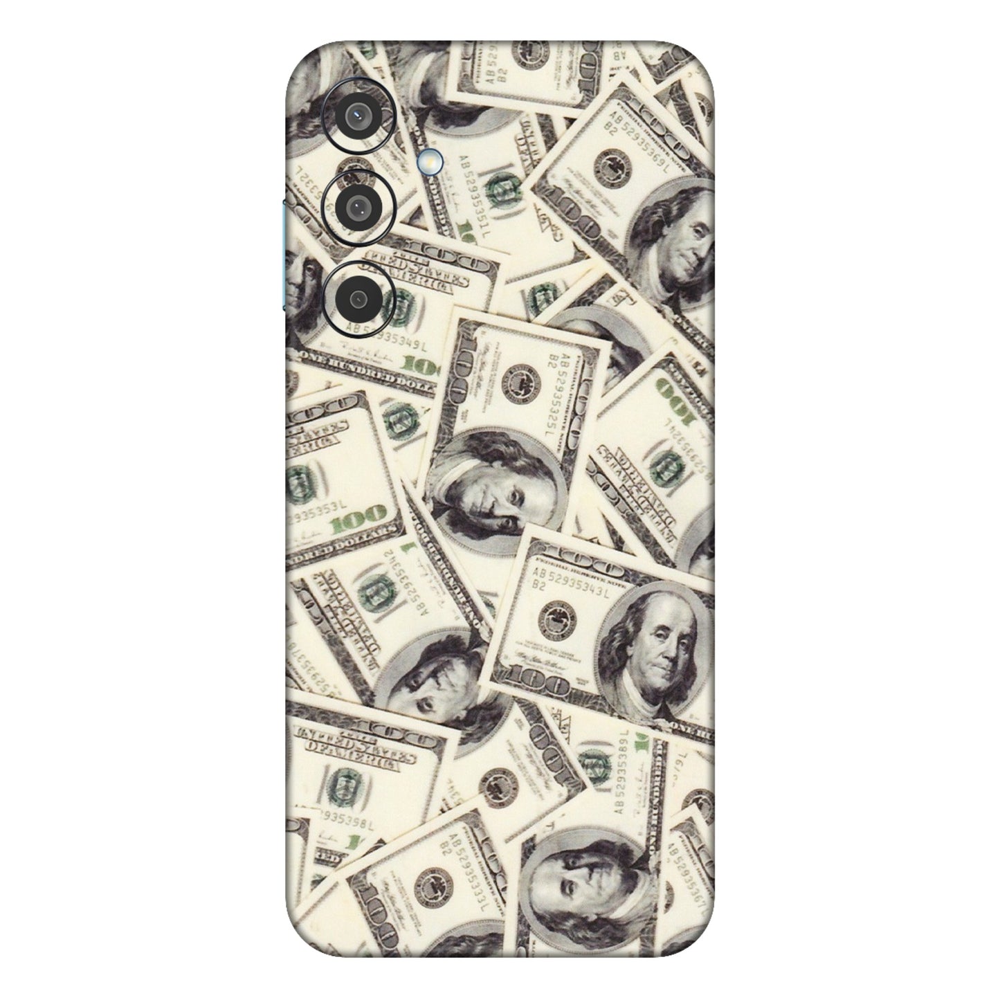 Samsung M/F/Note/Flip and C Phone Skins (All Models) - Dollar Lover - Transparent Finish (T-17) Samsung Galaxy M35 (5G)