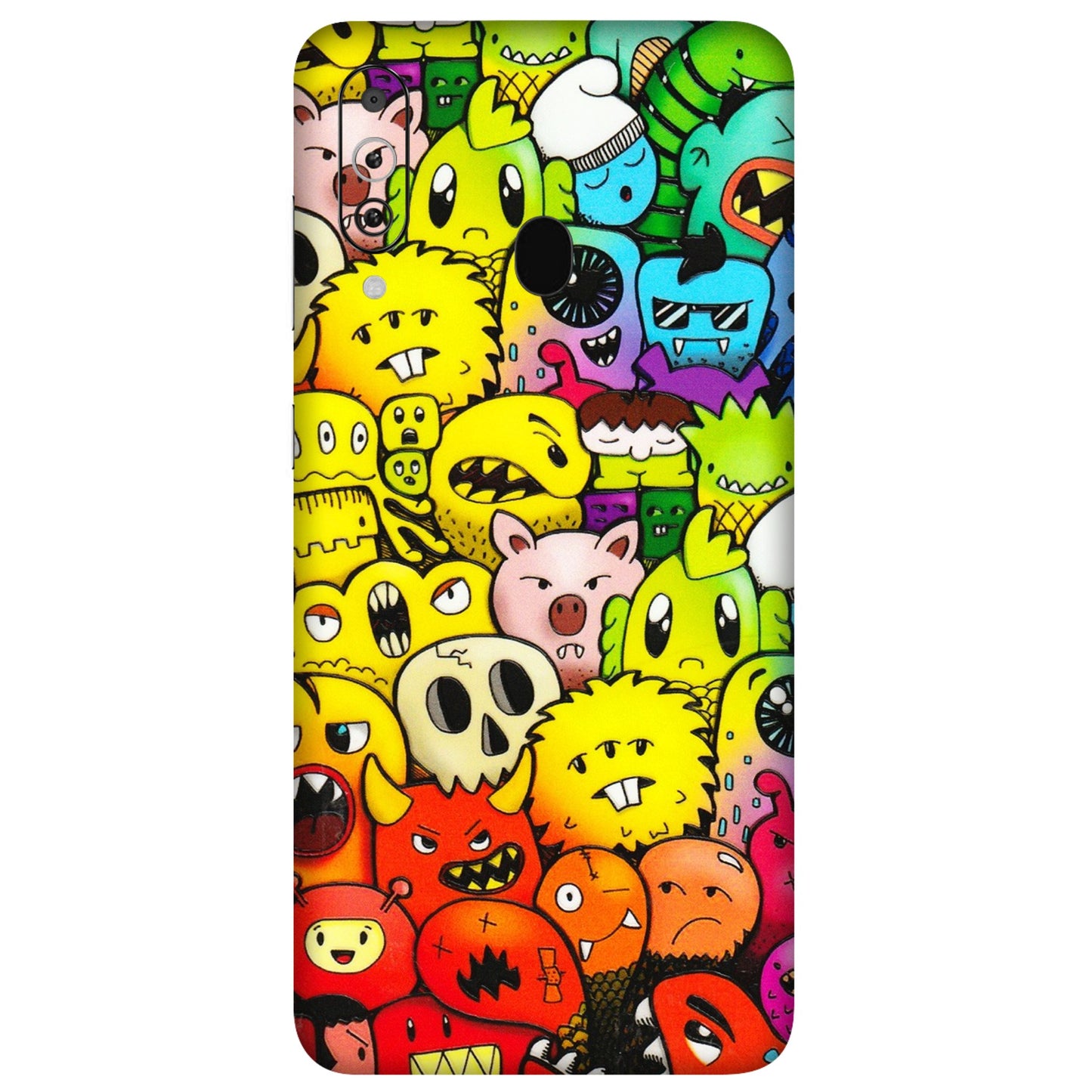 Samsung M/F/Note/Flip and C Phone Skins (All Models) - Angry Funkies - 3D Embossed Finish (L-169) Samsung Galaxy M40