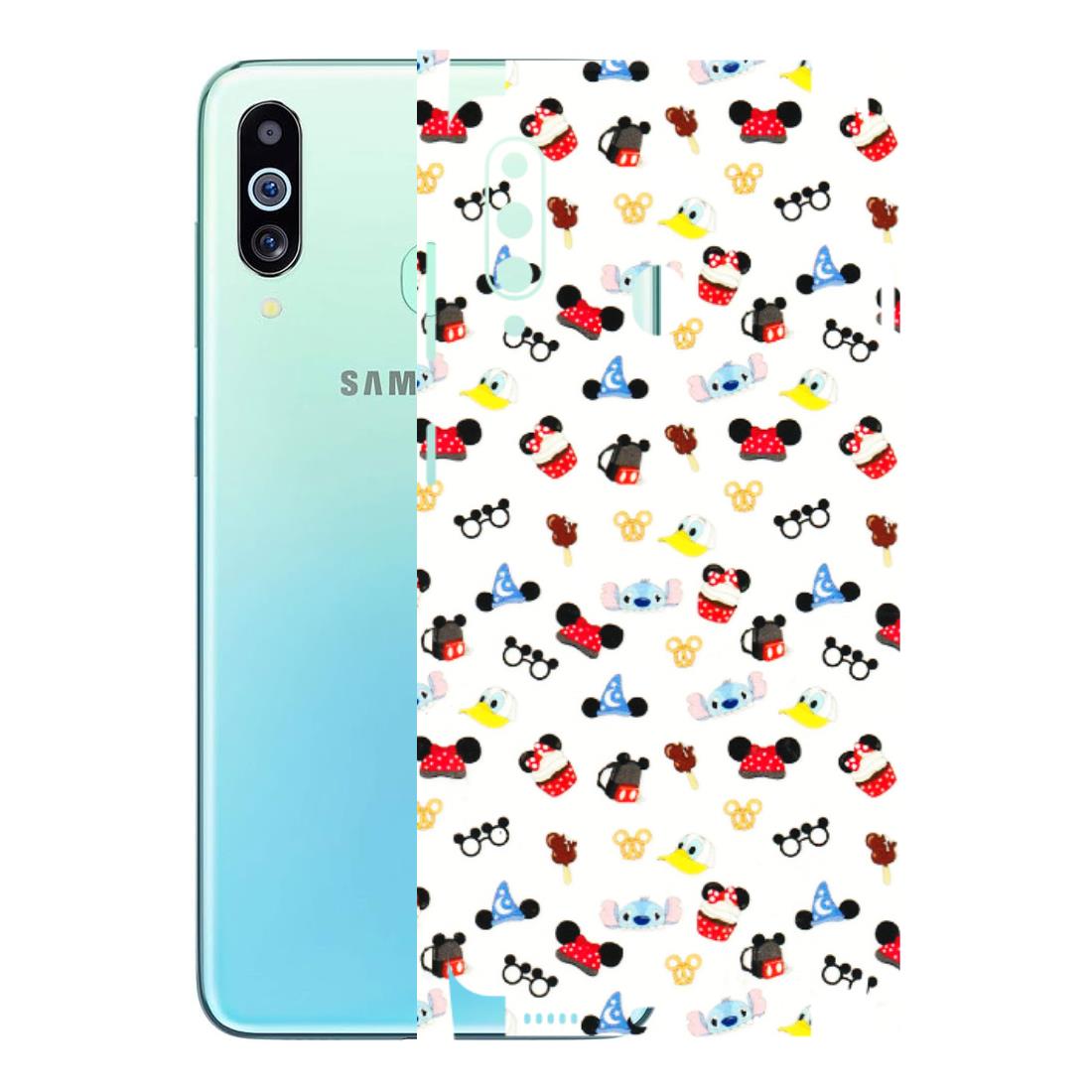 Samsung M/F/Note/Flip and C Phone Skins (All Models) - Minnie Mouse & Donald Doodles s - 3D Embossed Finish (L-194) Samsung Galaxy M40