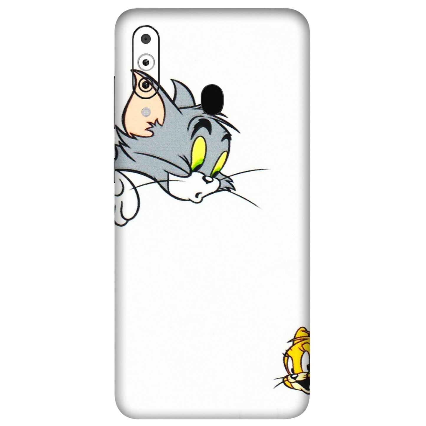 Samsung M/F/Note/Flip and C Phone Skins (All Models) - Cute Tom And Jerry - 3D Embossed Finish (L-220) Samsung Galaxy M40