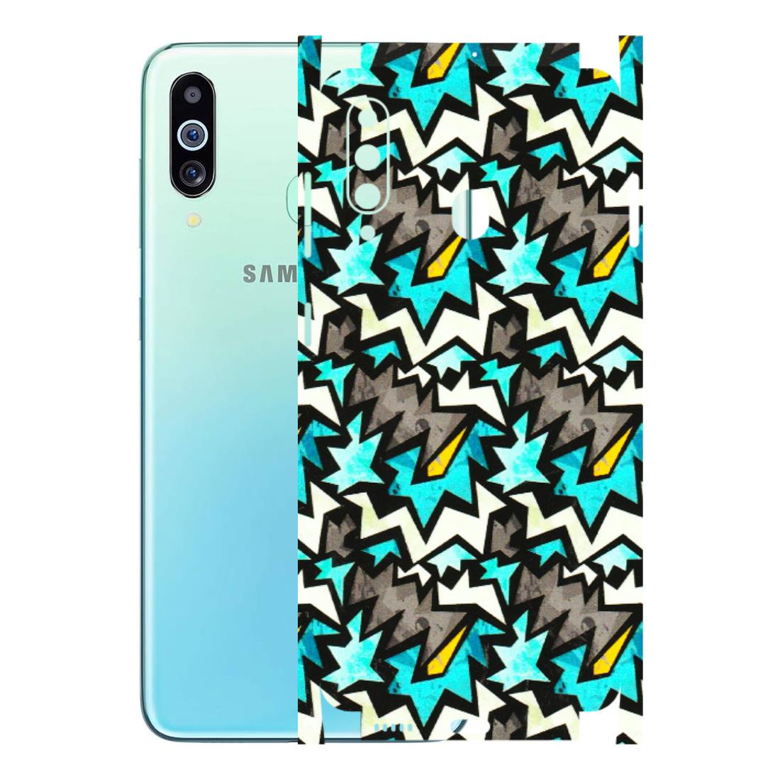 Samsung M/F/Note/Flip and C Phone Skins (All Models) - Funky Zig Zag - 3D Embossed Finish (L-223) Samsung Galaxy M40