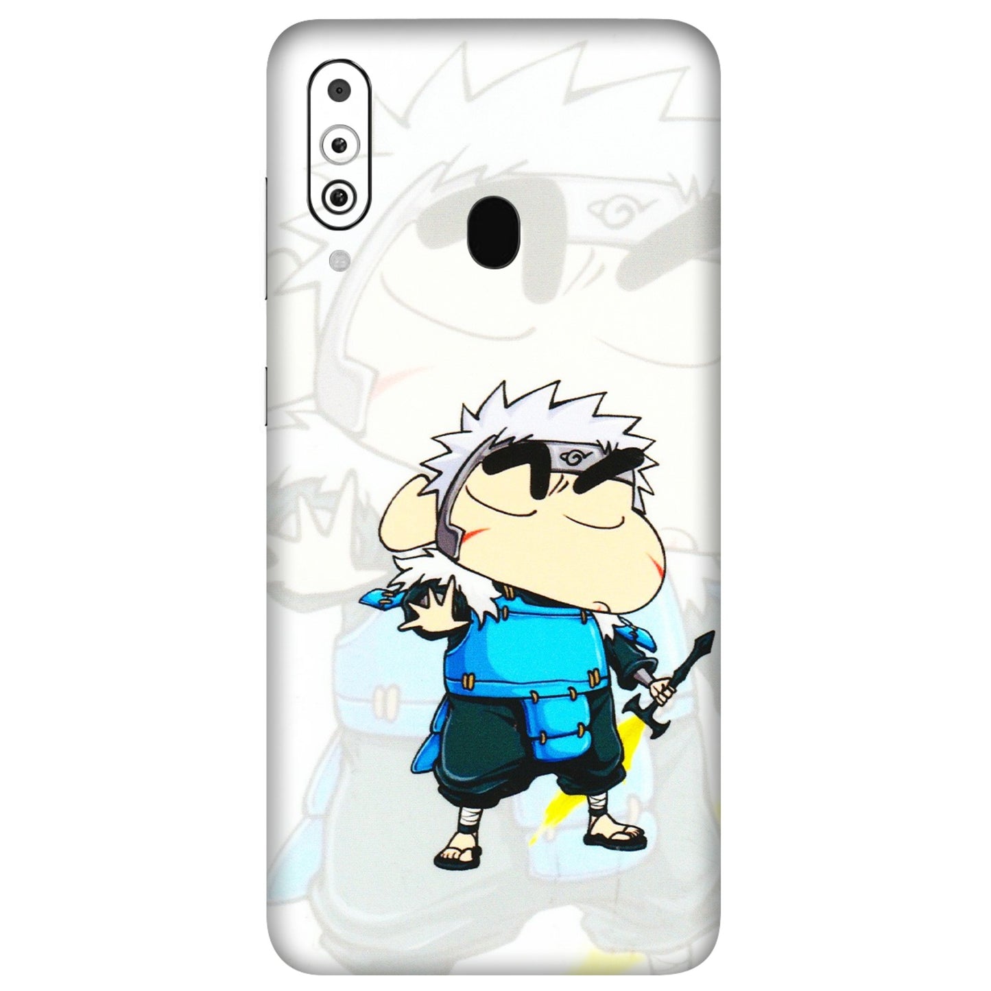 Samsung M/F/Note/Flip and C Phone Skins (All Models) - Angry Young Shinchan - 3D Embossed Finish (L-226) Samsung Galaxy M40