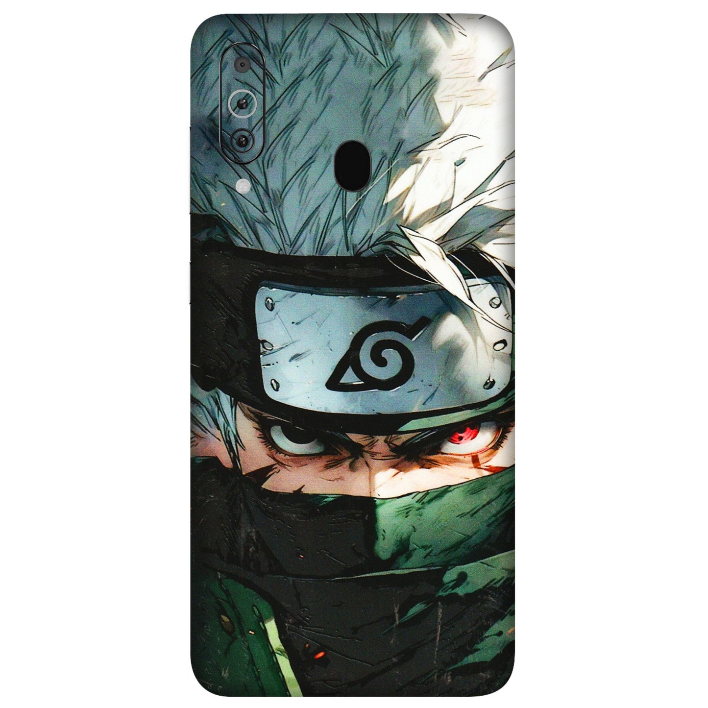 Samsung M/F/Note/Flip and C Phone Skins (All Models) - Kakashi Red Eye Focus - 3D Embossed Finish (L-227) Samsung Galaxy M40