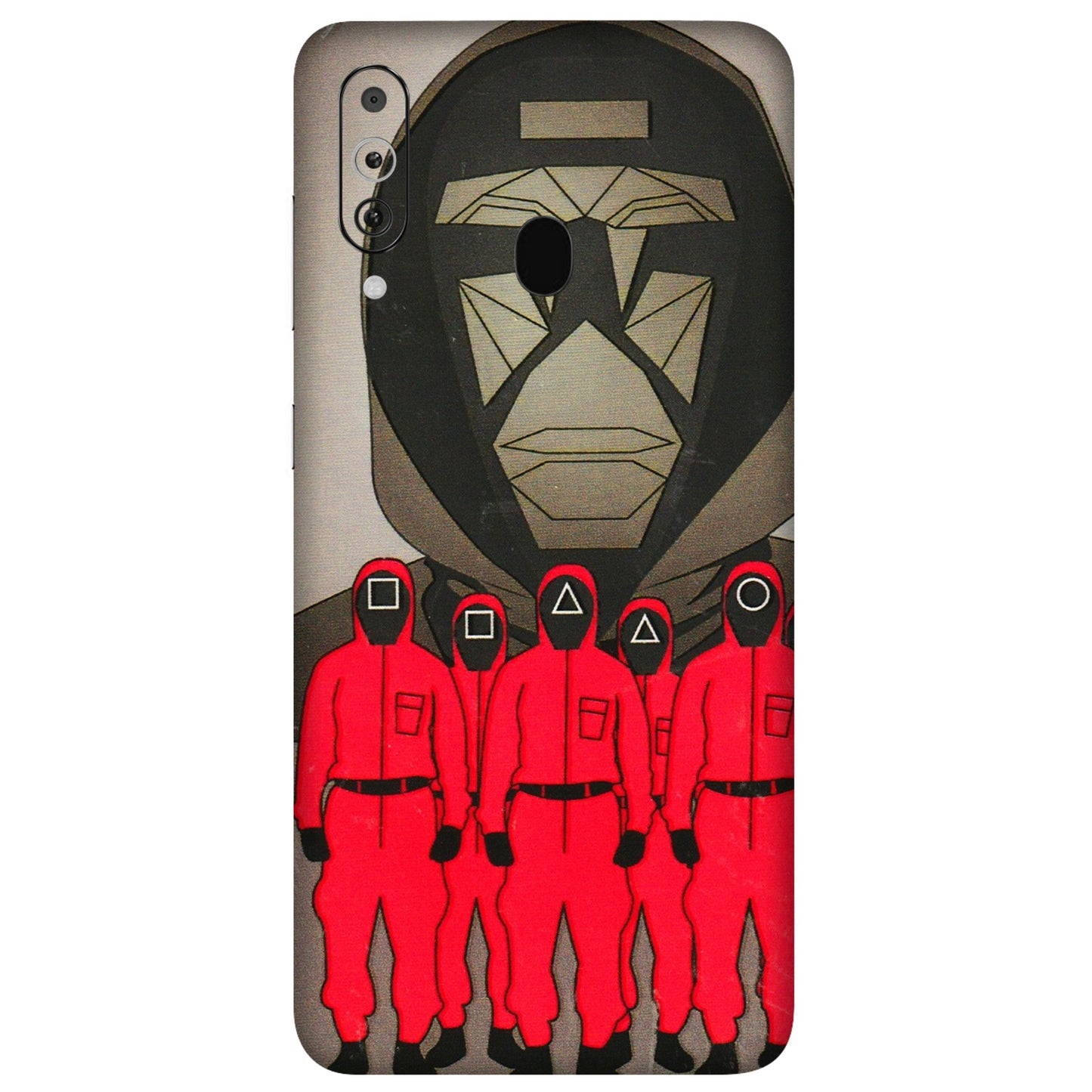 Samsung M/F/Note/Flip and C Phone Skins (All Models) - Squid Game Hero - 3D Embossed Finish (L-245) Samsung Galaxy M40