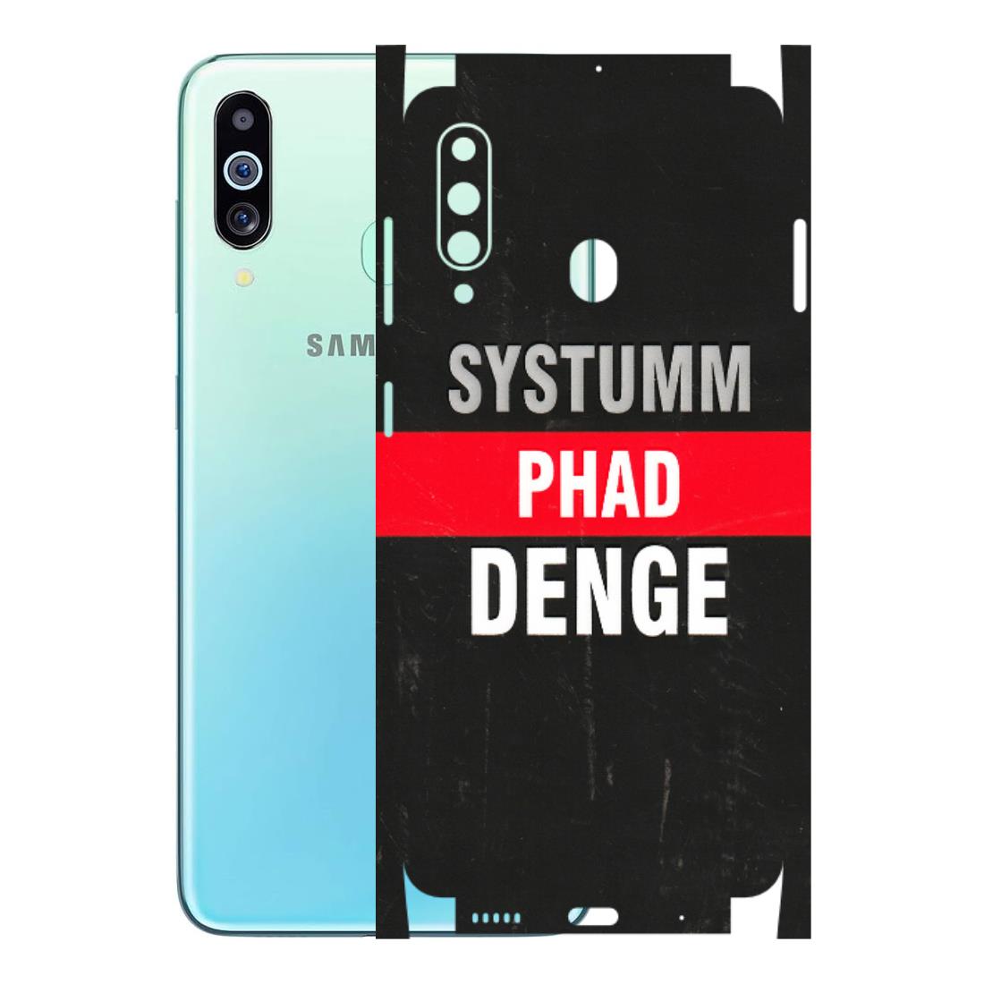 Samsung M/F/Note/Flip and C Phone Skins (All Models) - Systumm Phad Denge - 3D Embossed Finish (L-278) Samsung Galaxy M40