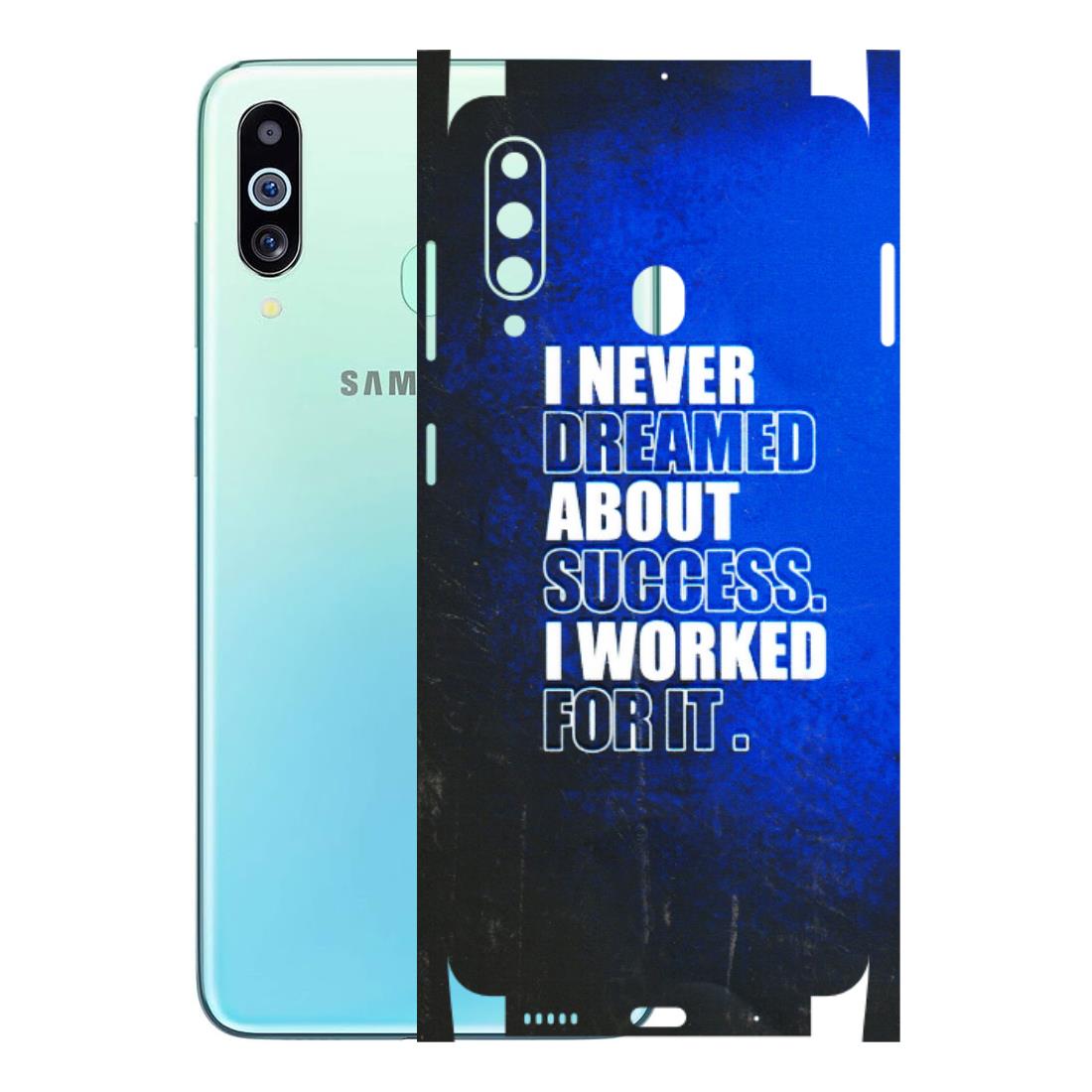 Samsung M/F/Note/Flip and C Phone Skins (All Models) - I Never Dreamed About Success - 3D Embossed Finish (L-283) Samsung Galaxy M40