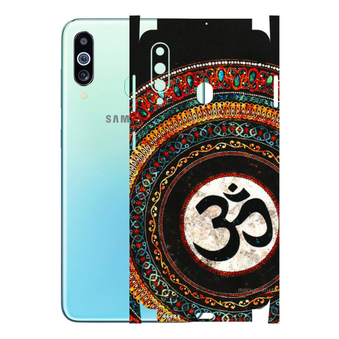 Samsung M/F/Note/Flip and C Phone Skins (All Models) - Aum Chant Abstract - 3D Embossed Finish (L-42) Samsung Galaxy M40