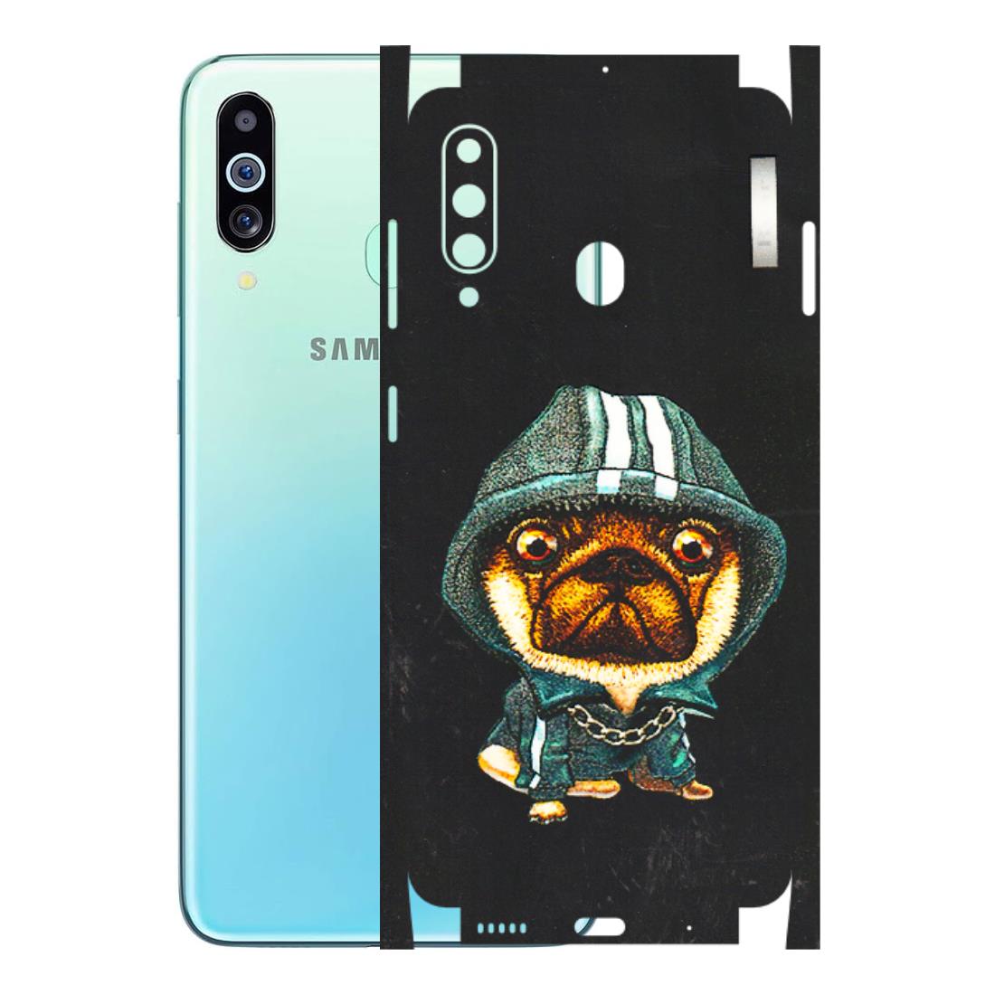 Samsung M/F/Note/Flip and C Phone Skins (All Models) - Puppy N Hoodie - 3D Embossed Finish (L-90) Samsung Galaxy M40