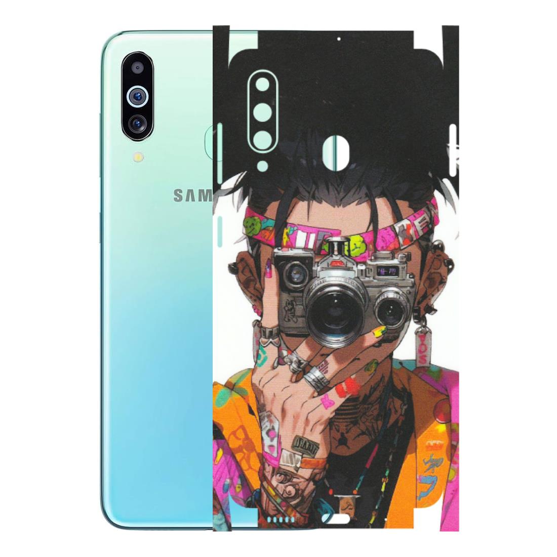 Samsung M/F/Note/Flip and C Phone Skins (All Models) - Camera Lover Girl - Matte Finish (M-09) Samsung Galaxy M40