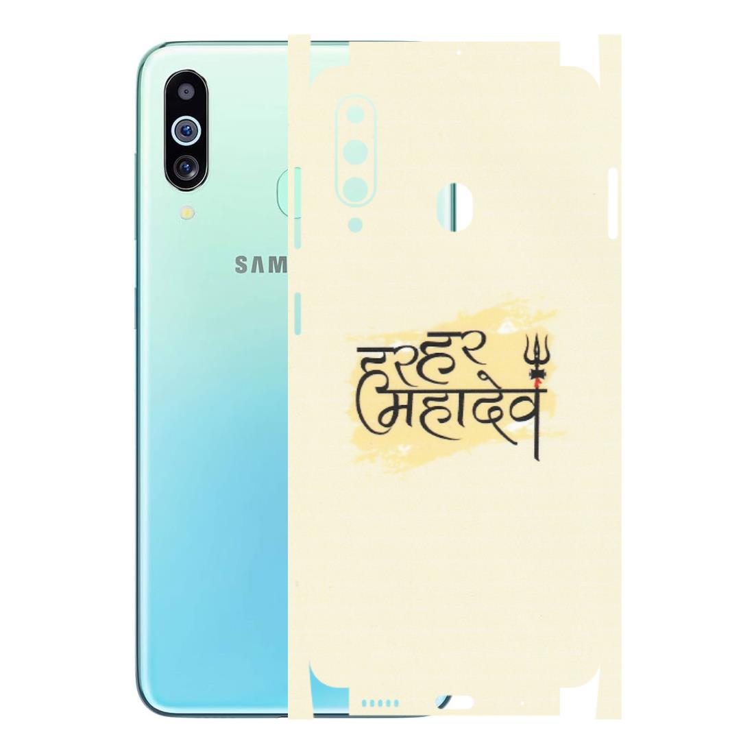 Samsung M/F/Note/Flip and C Phone Skins (All Models) - Har Har Mahadev - Matte Finish (M-10) Samsung Galaxy M40