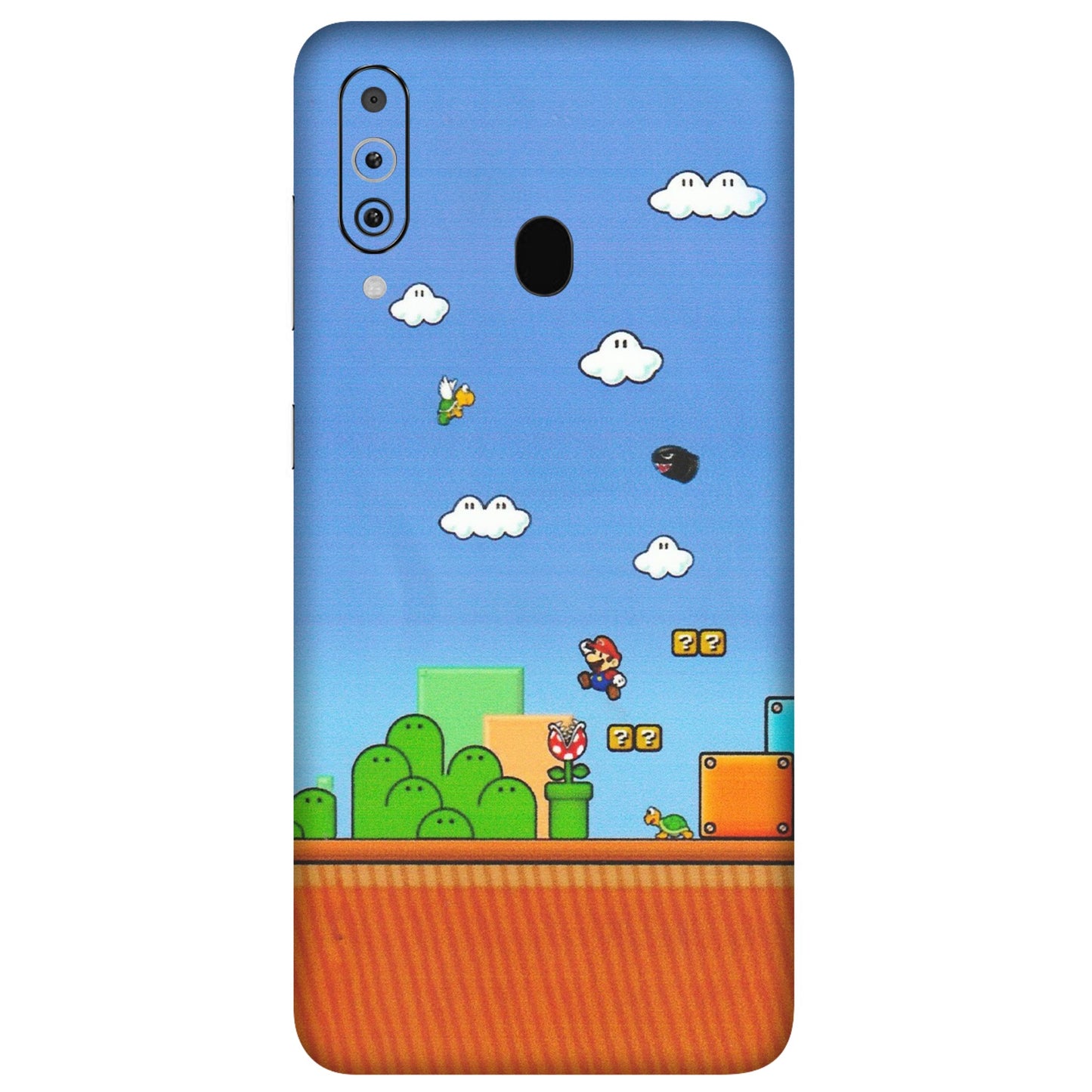 Samsung M/F/Note/Flip and C Phone Skins (All Models) - Mario Game Scene - Matte Finish (M-24) Samsung Galaxy M40
