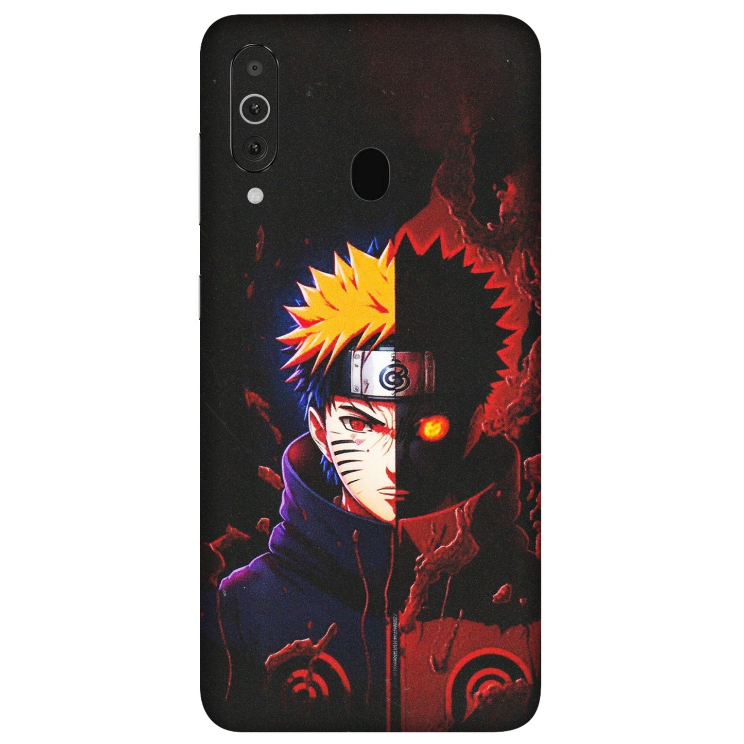 Samsung M/F/Note/Flip and C Phone Skins (All Models) - Naruto X Evil - Matte Finish (M-70) Samsung Galaxy M40