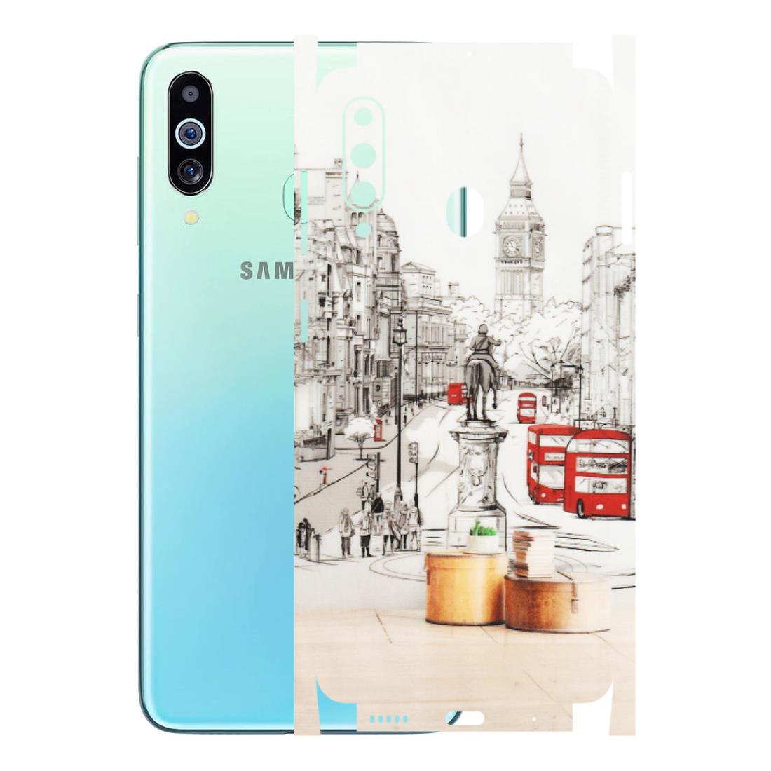 Samsung M/F/Note/Flip and C Phone Skins (All Models) - London Street - Transparent Finish (T-02) Samsung Galaxy M40
