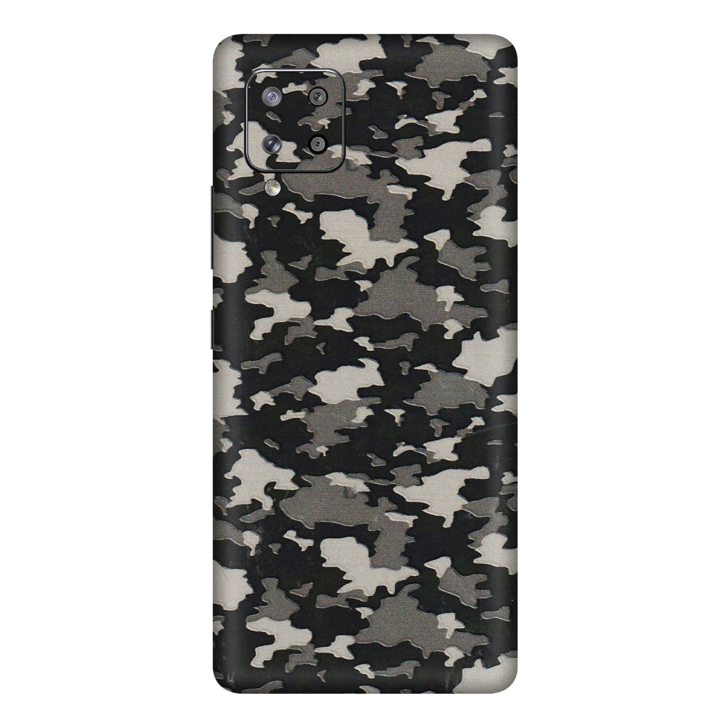 Samsung M/F/Note/Flip and C Phone Skins (All Models) - Black/Grey Camoflaunge - 3D Embossed Finish (L-142) Samsung Galaxy M42