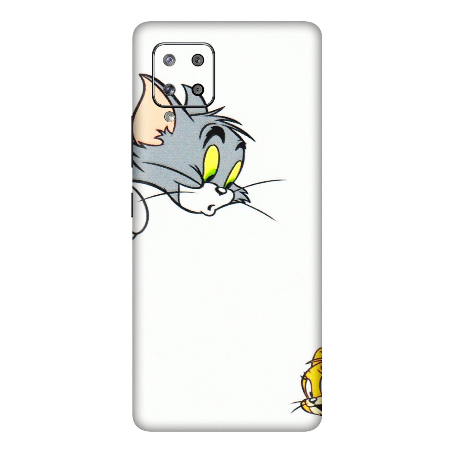 Samsung M/F/Note/Flip and C Phone Skins (All Models) - Cute Tom And Jerry - 3D Embossed Finish (L-220) Samsung Galaxy M42
