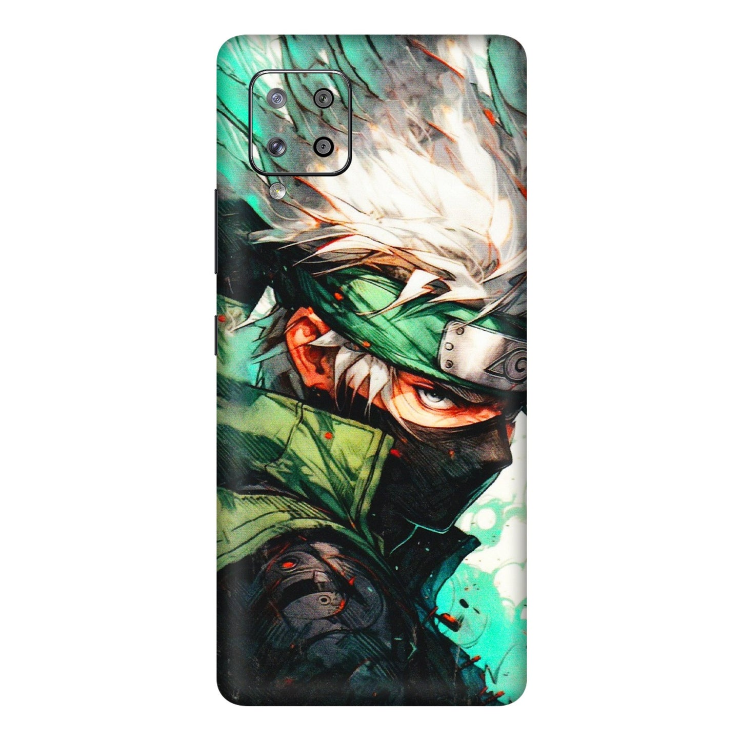 Samsung M/F/Note/Flip and C Phone Skins (All Models) - Kakashi Side Profile - 3D Embossed Finish (L-249) Samsung Galaxy M42