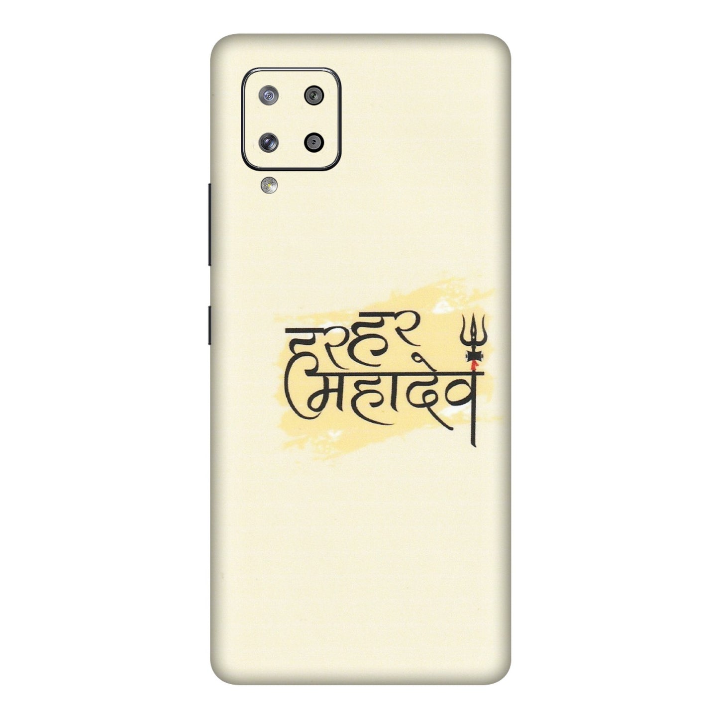 Samsung M/F/Note/Flip and C Phone Skins (All Models) - Har Har Mahadev - Matte Finish (M-10) Samsung Galaxy M42