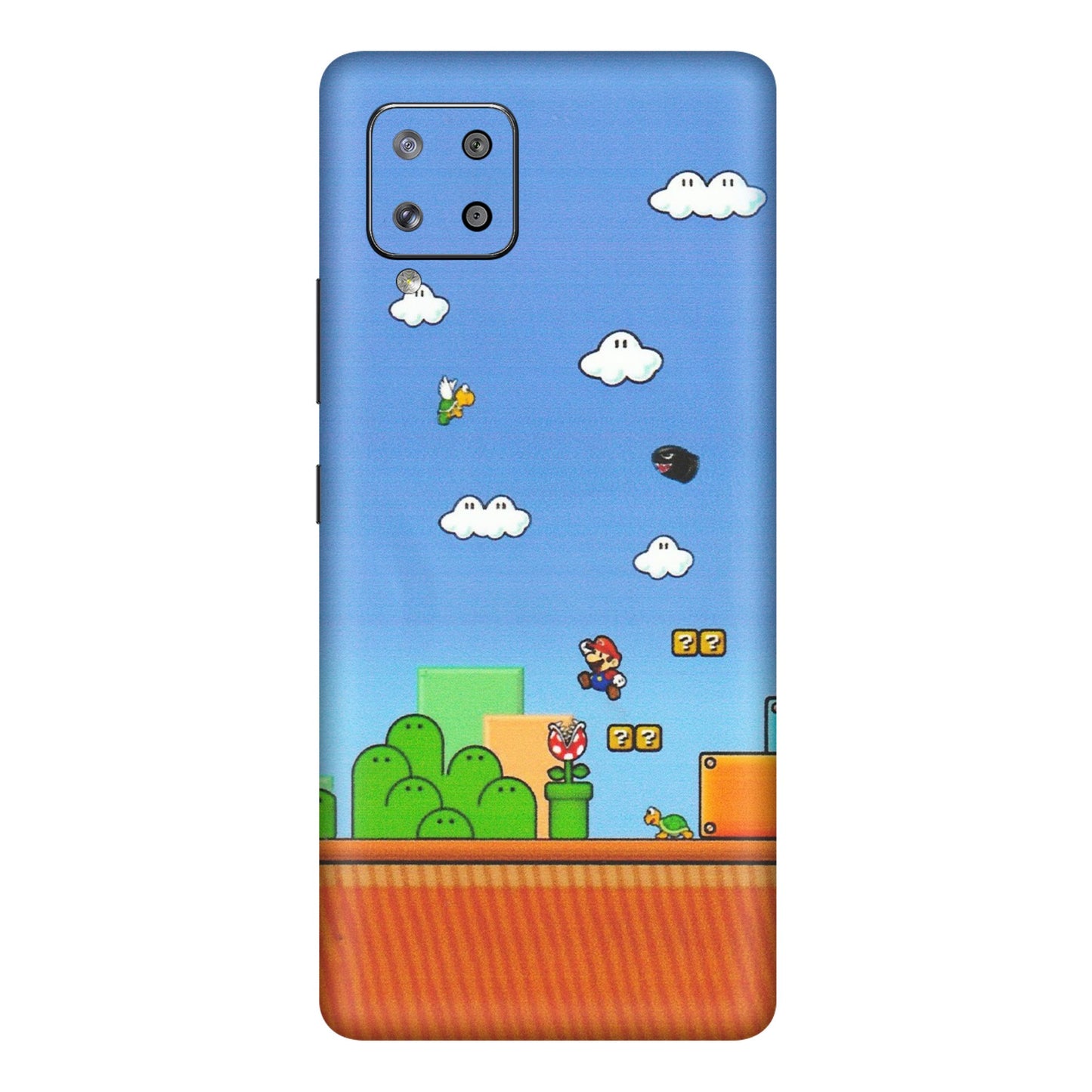 Samsung M/F/Note/Flip and C Phone Skins (All Models) - Mario Game Scene - Matte Finish (M-24) Samsung Galaxy M42