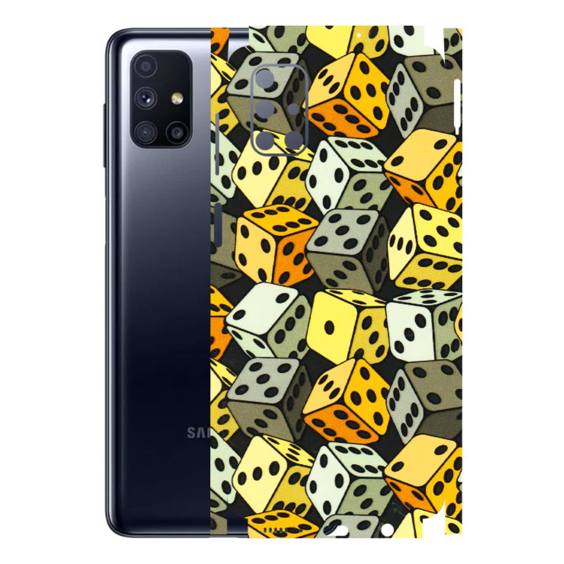 Samsung M/F/Note/Flip and C Phone Skins (All Models) - Dices Of Life - 3D Embossed Finish (L-04) Samsung Galaxy M51