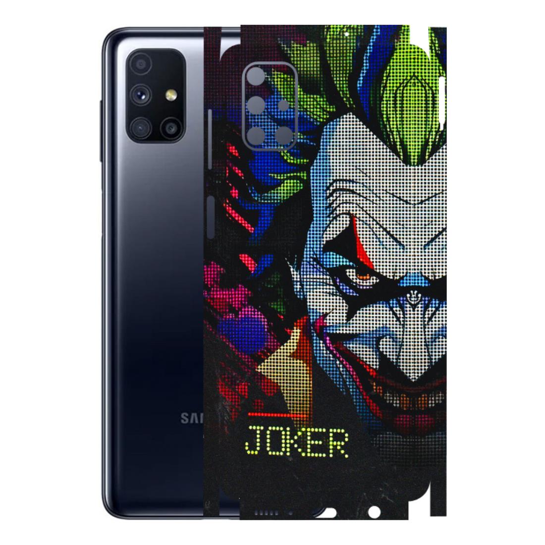 Samsung M/F/Note/Flip and C Phone Skins (All Models) - Joker Dot Matrix - 3D Embossed Finish (L-08) Samsung Galaxy M51