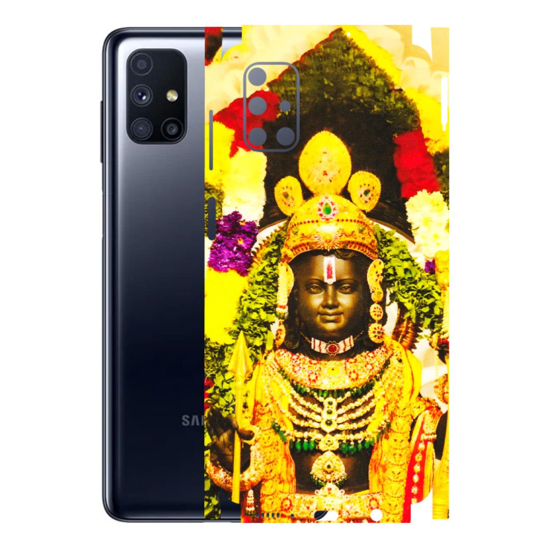 Samsung M/F/Note/Flip and C Phone Skins (All Models) - Ram Lalla Ayodhya - 3D Embossed Finish (L-103) Samsung Galaxy M51