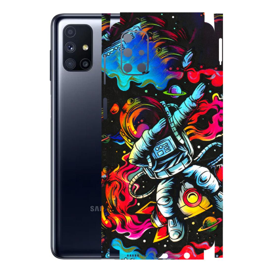 Samsung M/F/Note/Flip and C Phone Skins (All Models) - Astronaut Dope - 3D Embossed Finish (L-191) Samsung Galaxy M51