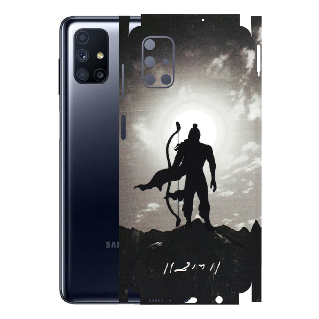 Samsung M/F/Note/Flip and C Phone Skins (All Models) - Jai Siya Ram - 3D Embossed Finish (L-200) Samsung Galaxy M51