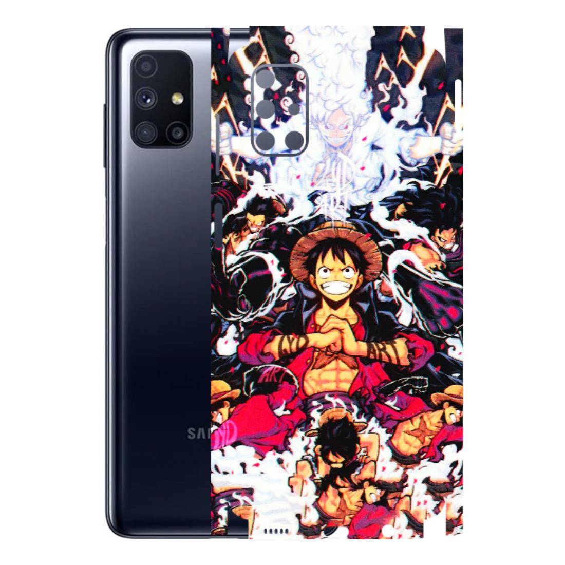 Samsung M/F/Note/Flip and C Phone Skins (All Models) - Luffy Anime Character - 3D Embossed Finish (L-203) Samsung Galaxy M51