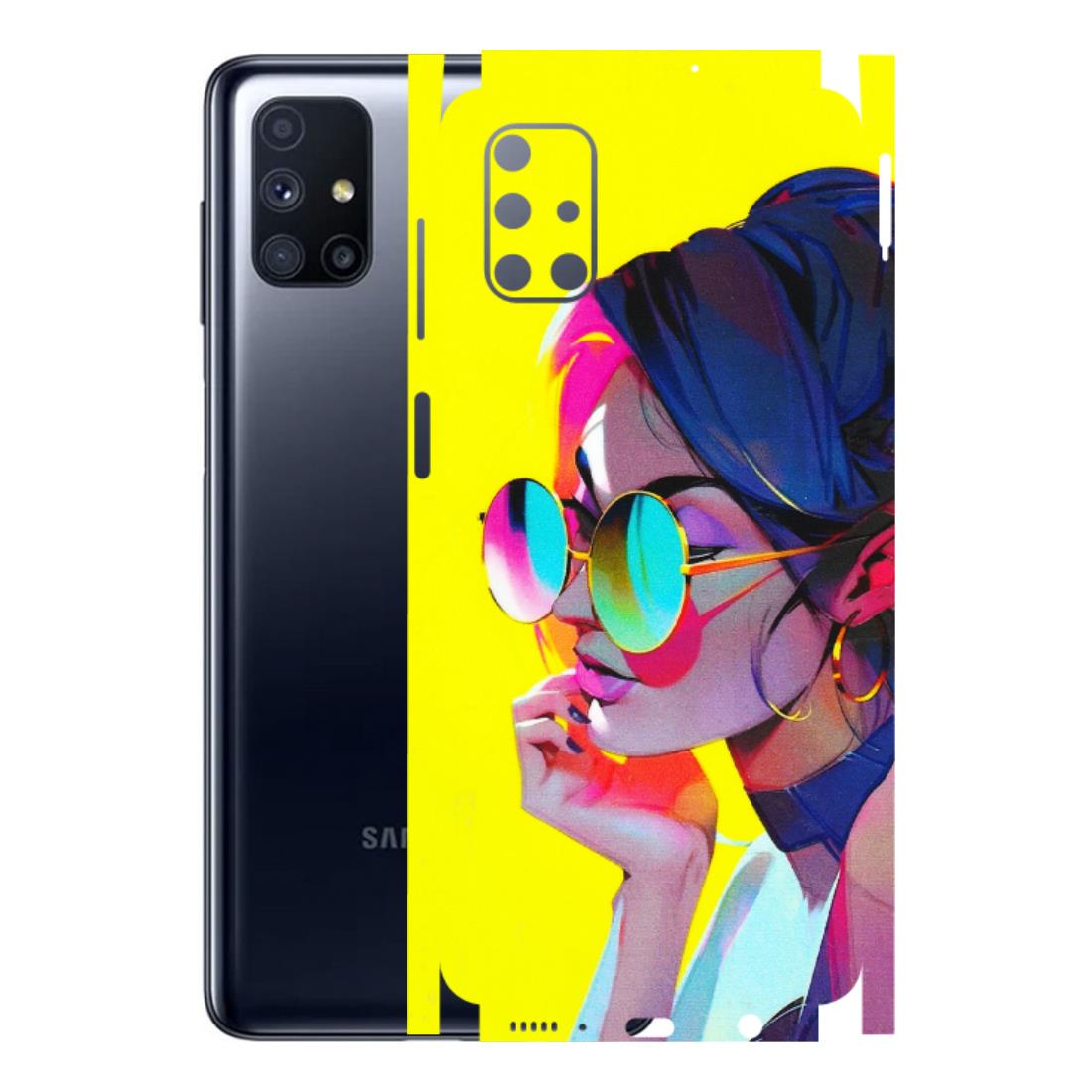 Samsung M/F/Note/Flip and C Phone Skins (All Models) - Bold Stylish Girl - 3D Embossed Finish (L-222) Samsung Galaxy M51