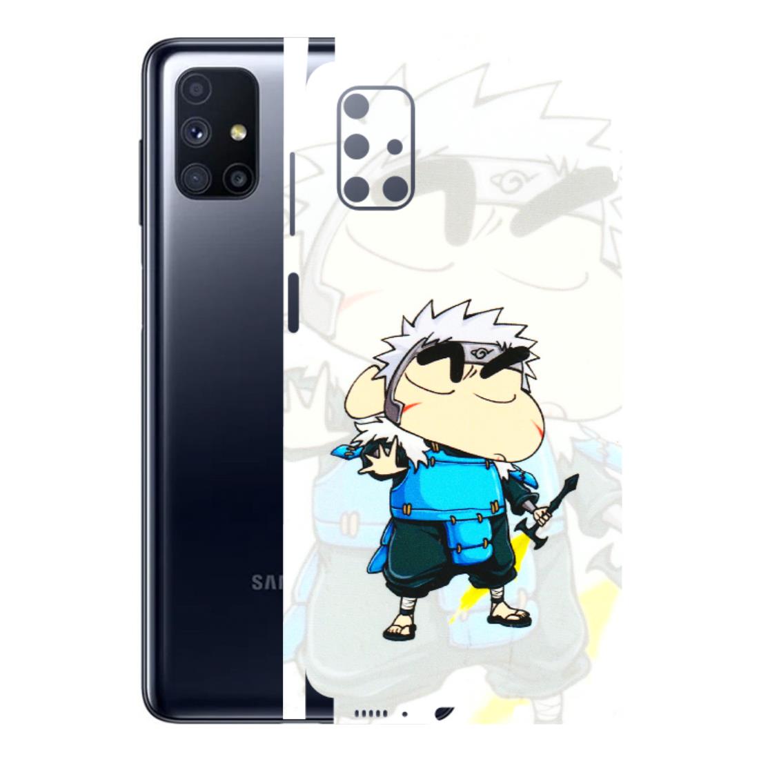Samsung M/F/Note/Flip and C Phone Skins (All Models) - Angry Young Shinchan - 3D Embossed Finish (L-226) Samsung Galaxy M51