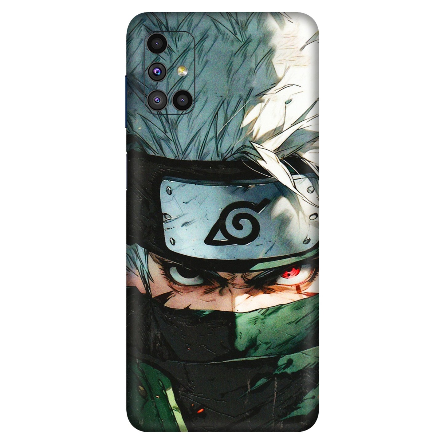 Samsung M/F/Note/Flip and C Phone Skins (All Models) - Kakashi Red Eye Focus - 3D Embossed Finish (L-227) Samsung Galaxy M51