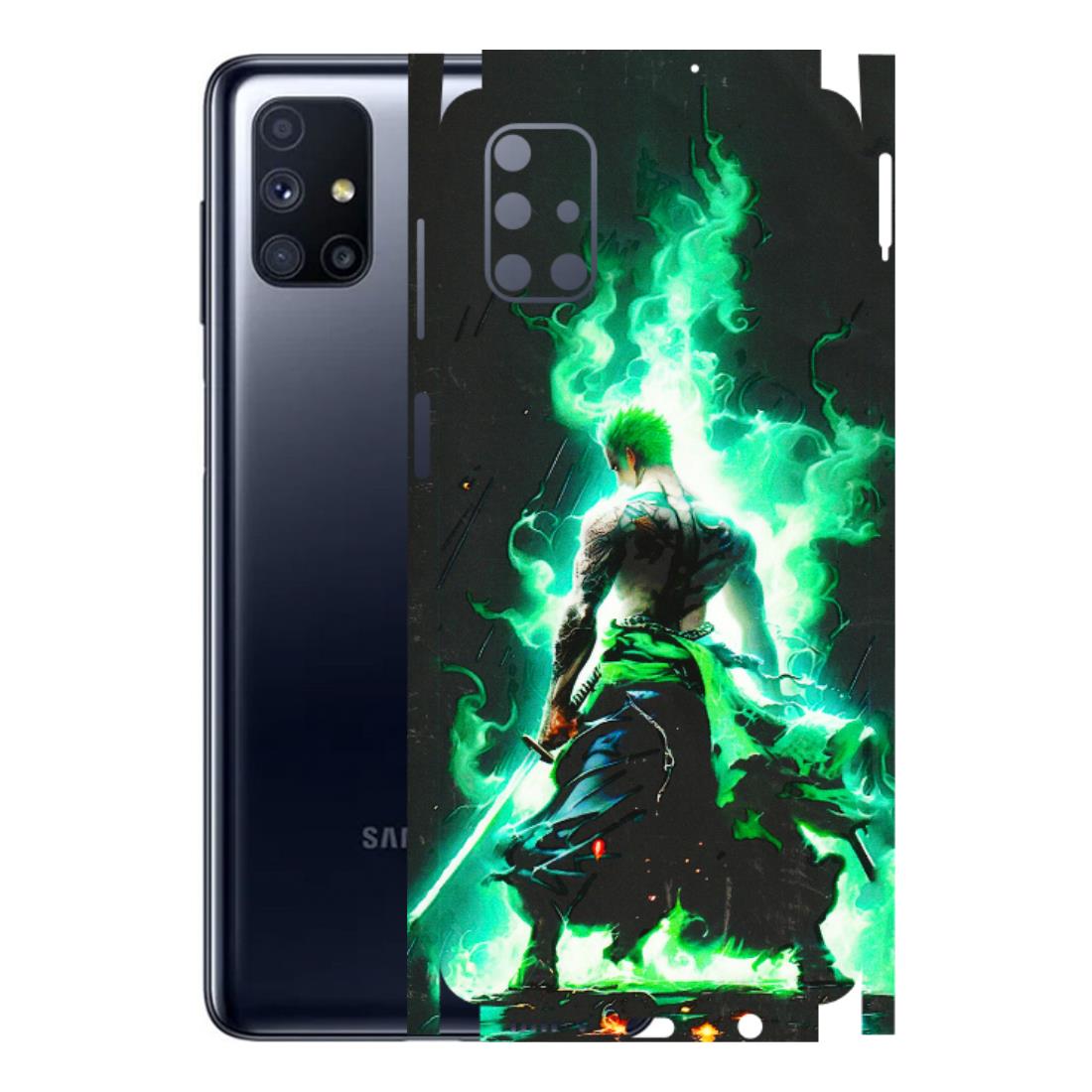 Samsung M/F/Note/Flip and C Phone Skins (All Models) - Zoro Sword - 3D Embossed Finish (L-241) Samsung Galaxy M51