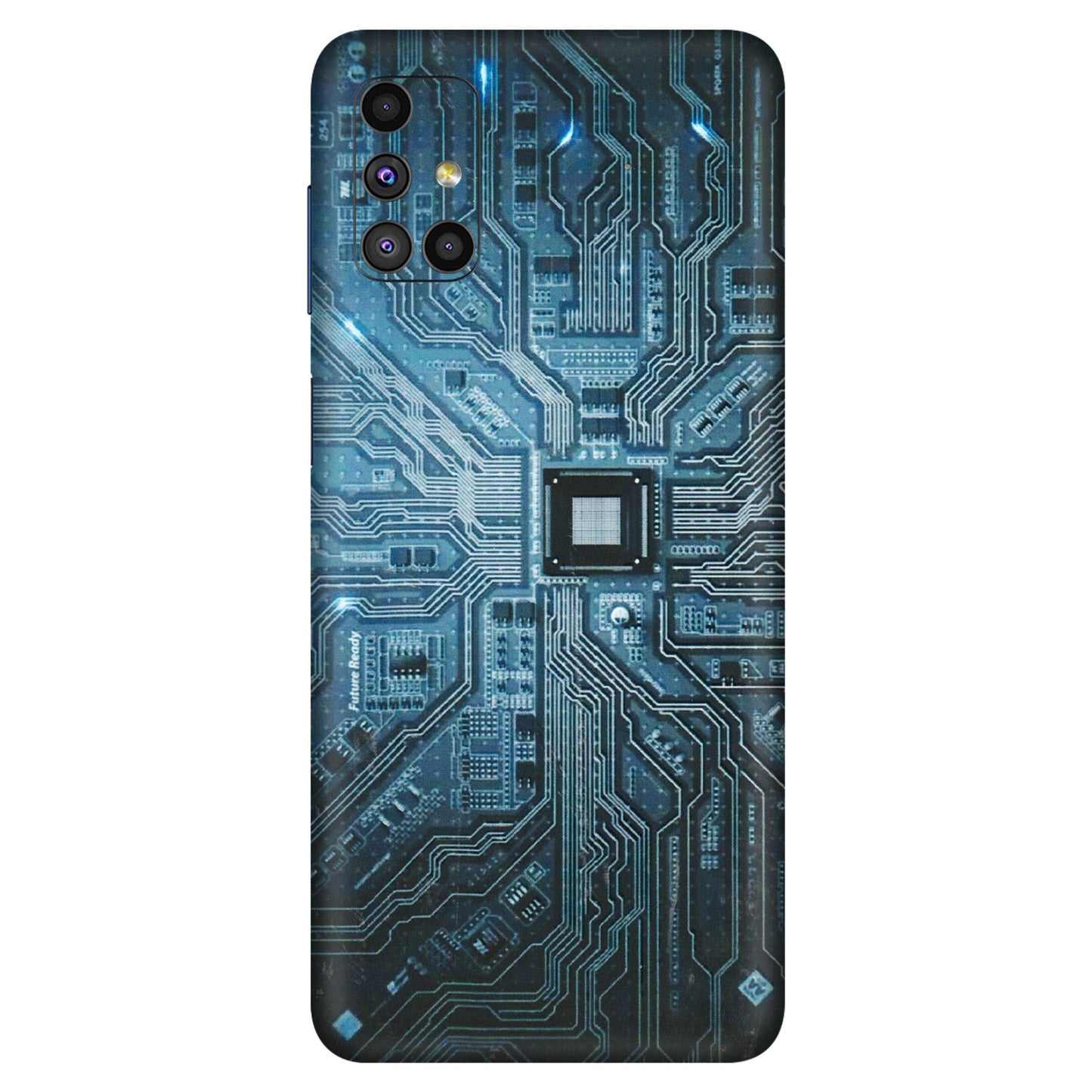 Samsung M/F/Note/Flip and C Phone Skins (All Models) - Original Circuit - 3D Embossed Finish (L-267) Samsung Galaxy M51