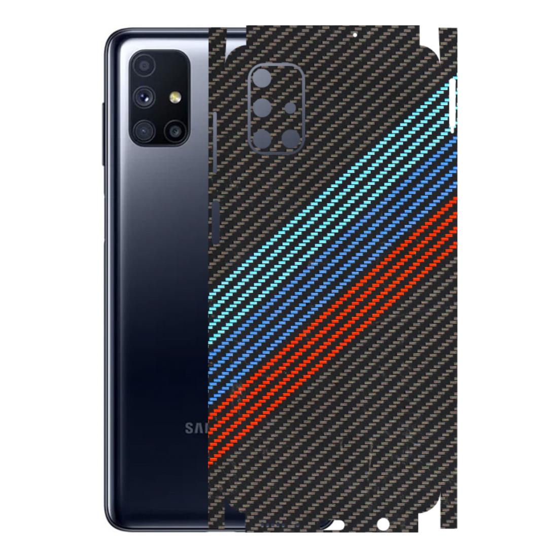 Samsung M/F/Note/Flip and C Phone Skins (All Models) - Carbon BM - 3D Embossed Finish (L-302) Samsung Galaxy M51