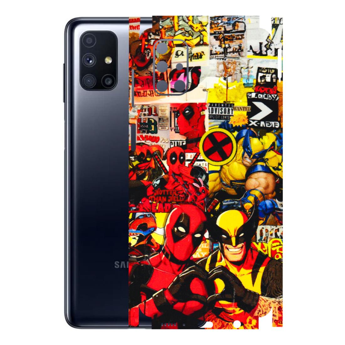 Samsung M/F/Note/Flip and C Phone Skins (All Models) - Spidy Wolverine - 3D Embossed Finish (L-310) Samsung Galaxy M51