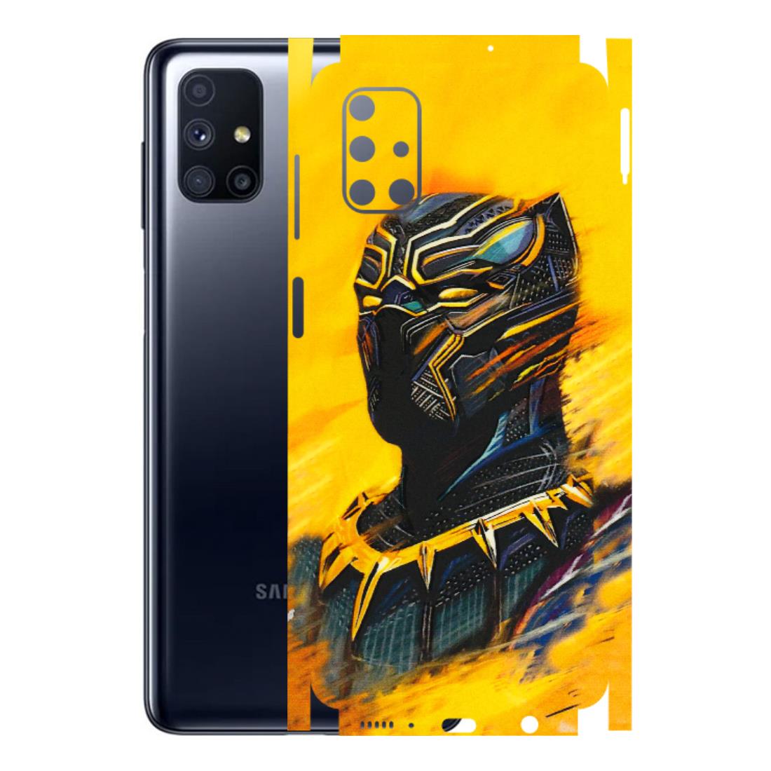 Samsung M/F/Note/Flip and C Phone Skins (All Models) - Yellow Panther - 3D Embossed Finish (L-54) Samsung Galaxy M51
