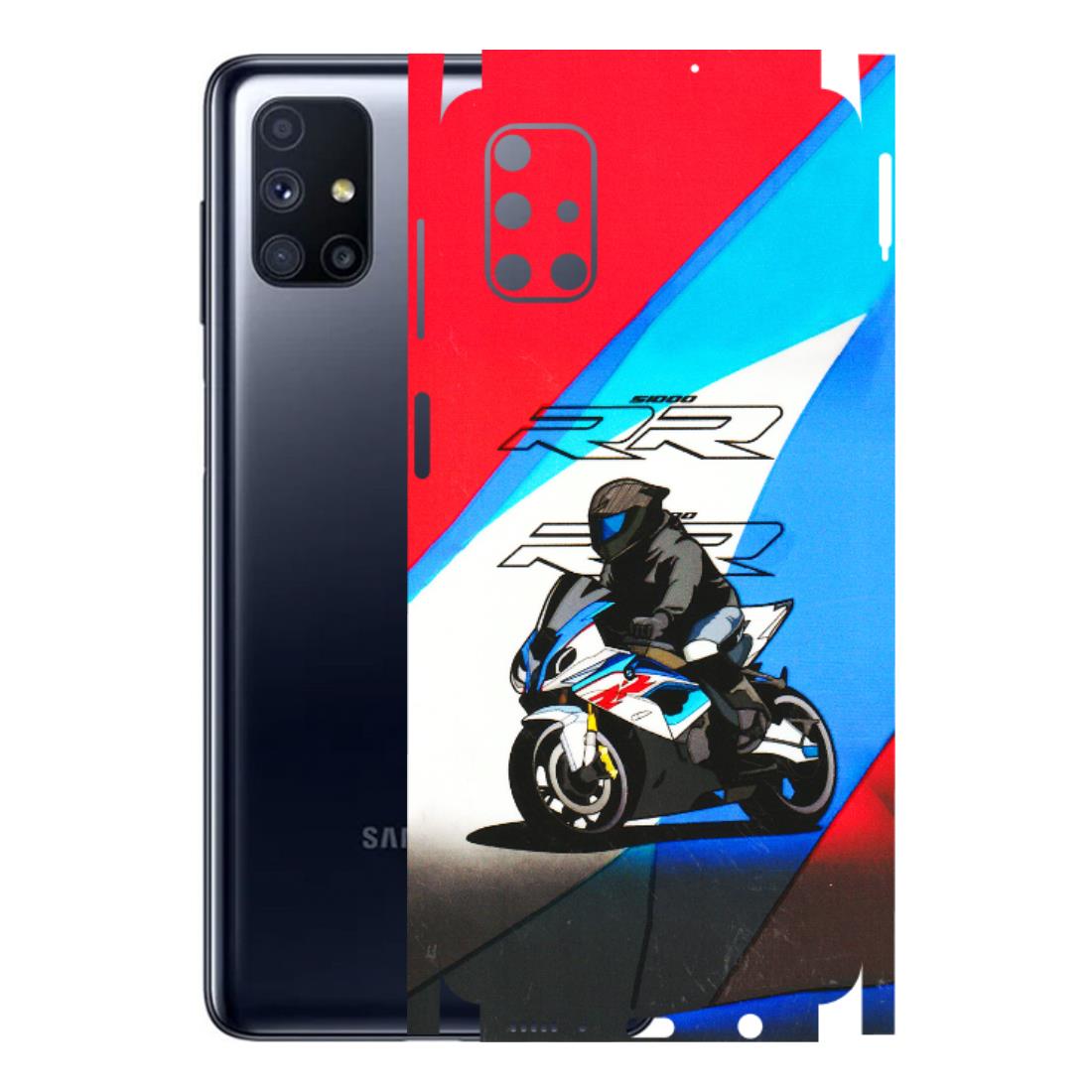 Samsung M/F/Note/Flip and C Phone Skins (All Models) - Bikers Love - 3D Embossed Finish (L-58) Samsung Galaxy M51