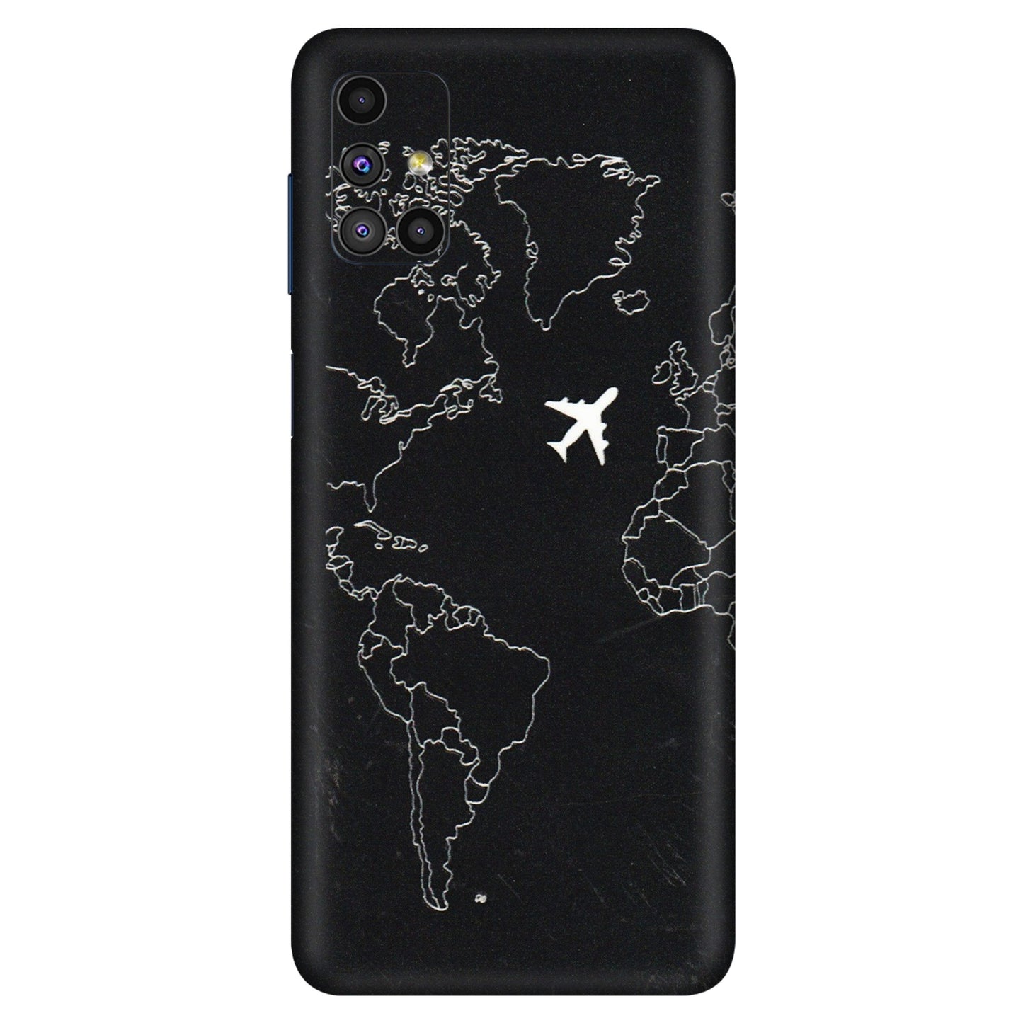 Samsung M/F/Note/Flip and C Phone Skins (All Models) - Never Ending Travel - 3D Embossed Finish (L-79) Samsung Galaxy M51