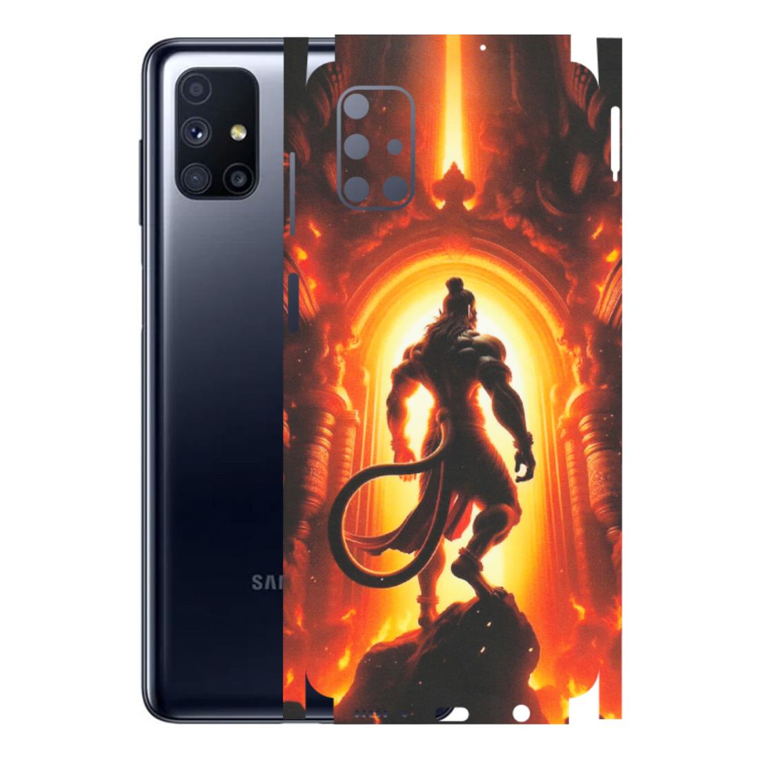 Samsung M/F/Note/Flip and C Phone Skins (All Models) - HanumanJi - Matte Finish (M-06) Samsung Galaxy M51