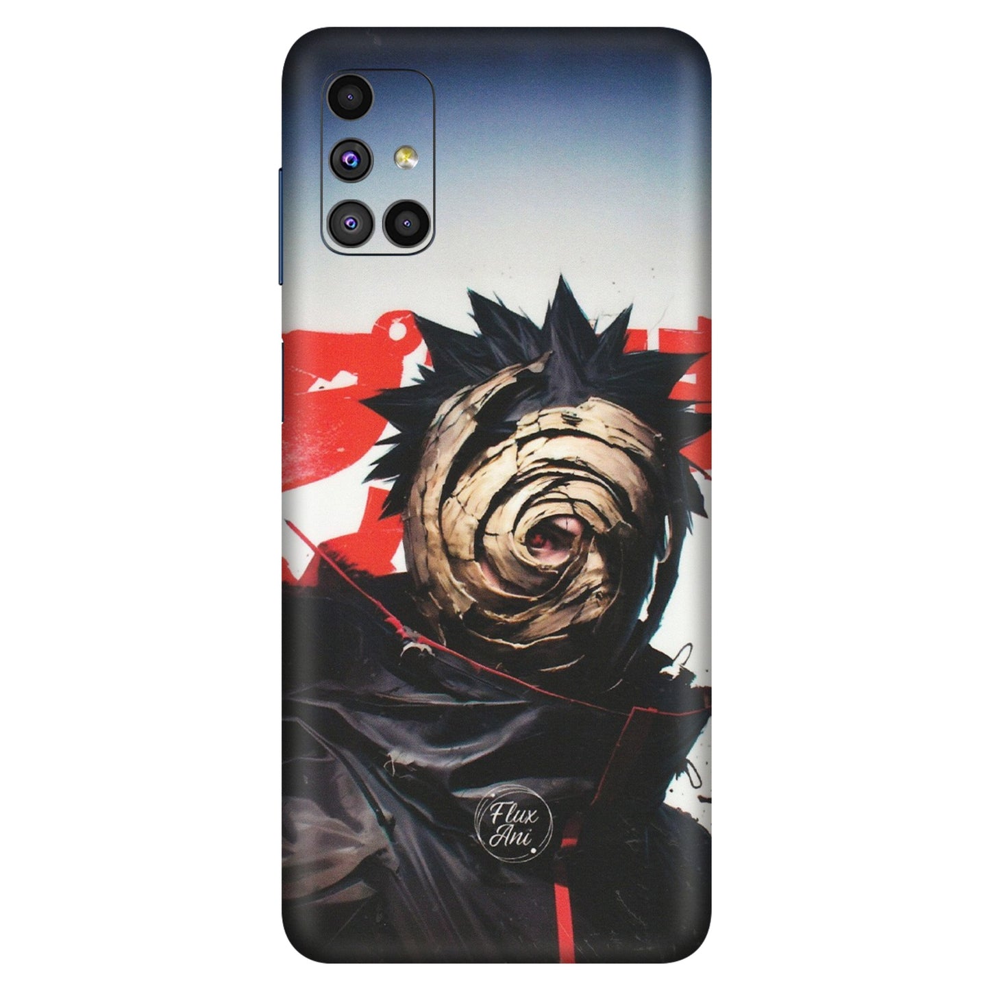 Samsung M/F/Note/Flip and C Phone Skins (All Models) - Obito Uchiha Cool Anime - Matte Finish (M-134) Samsung Galaxy M51