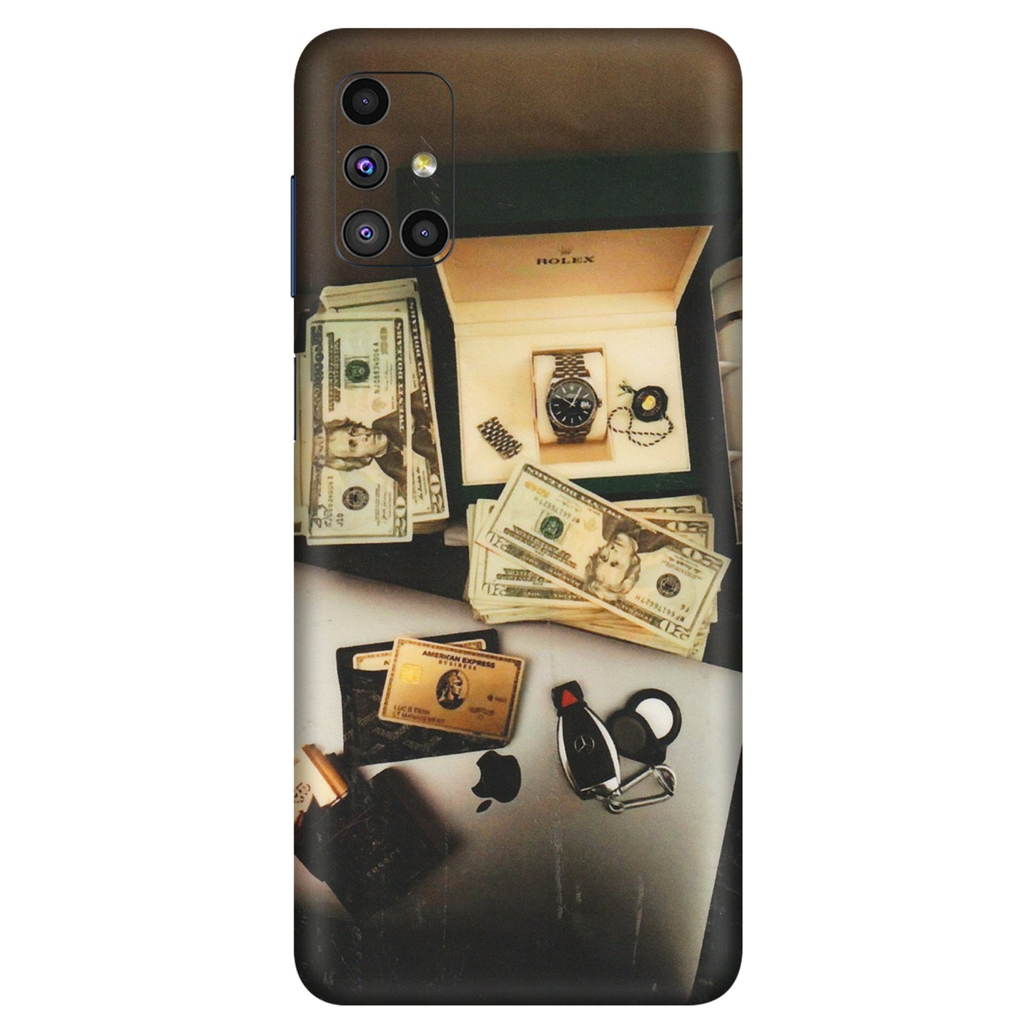 Samsung M/F/Note/Flip and C Phone Skins (All Models) - Luxury Lifestyle - Transparent Finish (T-11) Samsung Galaxy M51