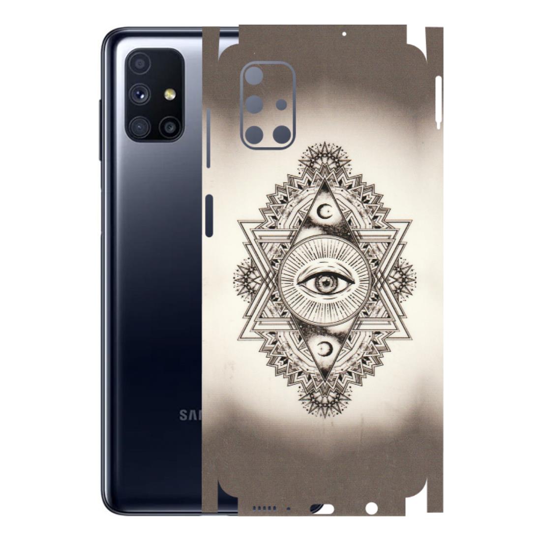 Samsung M/F/Note/Flip and C Phone Skins (All Models) - Illuminati Great Eye - Transparent Finish (T-14) Samsung Galaxy M51