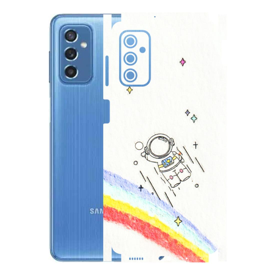 Samsung M/F/Note/Flip and C Phone Skins (All Models) - Milkyway Astronaut - 3D Embossed Finish (L-110) Samsung Galaxy M52 (5G)