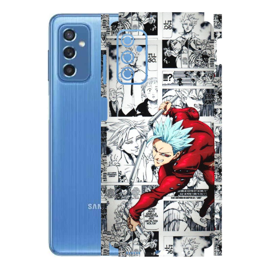 Samsung M/F/Note/Flip and C Phone Skins (All Models) - Anime Comic - 3D Embossed Finish (L-192) Samsung Galaxy M52 (5G)