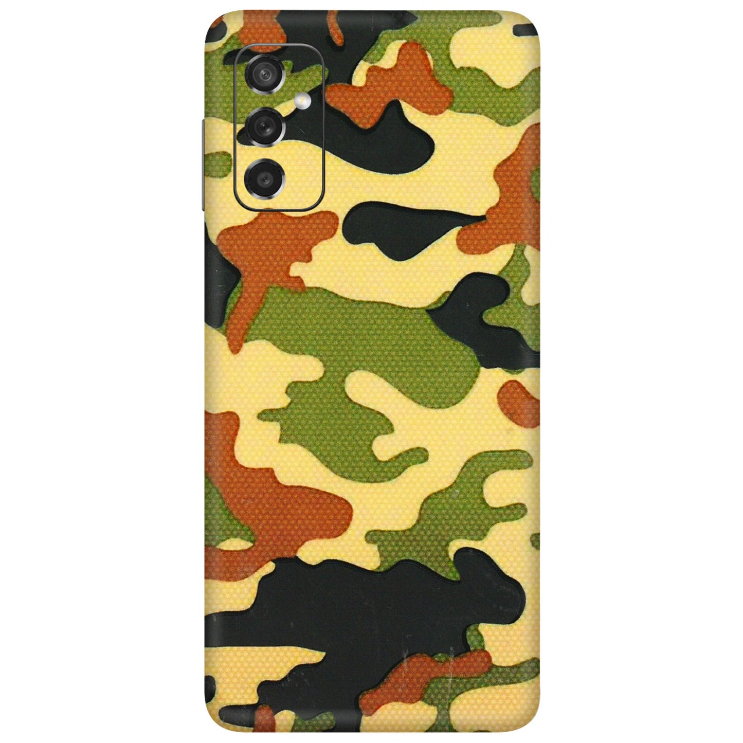 Samsung M/F/Note/Flip and C Phone Skins (All Models) - Indian Military - 3D Embossed Finish (L-234) Samsung Galaxy M52 (5G)