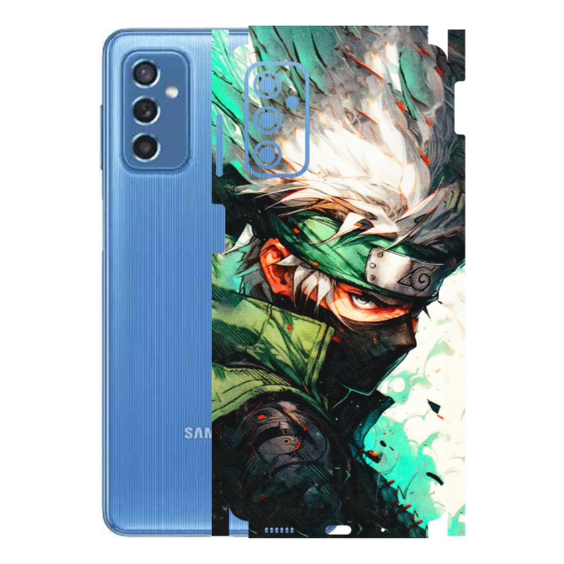 Samsung M/F/Note/Flip and C Phone Skins (All Models) - Kakashi Side Profile - 3D Embossed Finish (L-249) Samsung Galaxy M52 (5G)