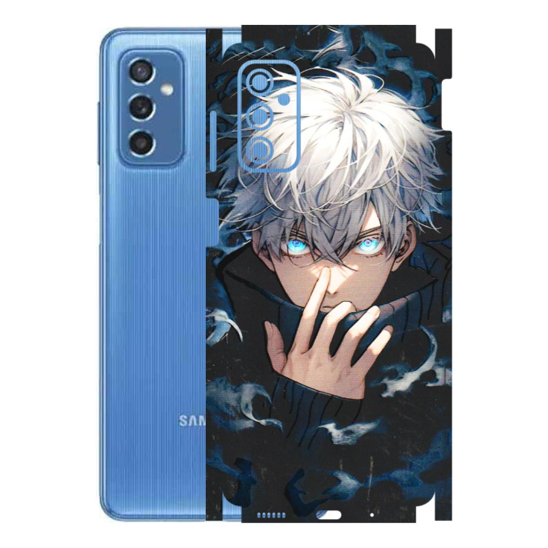 Samsung M/F/Note/Flip and C Phone Skins (All Models) - New Jujutsu Kaisen Anime - 3D Embossed Finish (L-313) Samsung Galaxy M52 (5G)