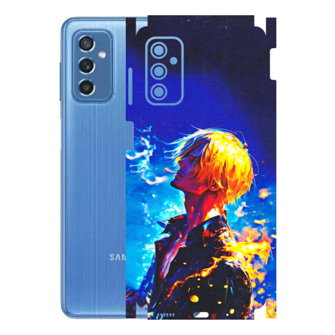 Samsung M/F/Note/Flip and C Phone Skins (All Models) - Sanji Vinsmoke One Piece - 3D Embossed Finish (L-319) Samsung Galaxy M52 (5G)